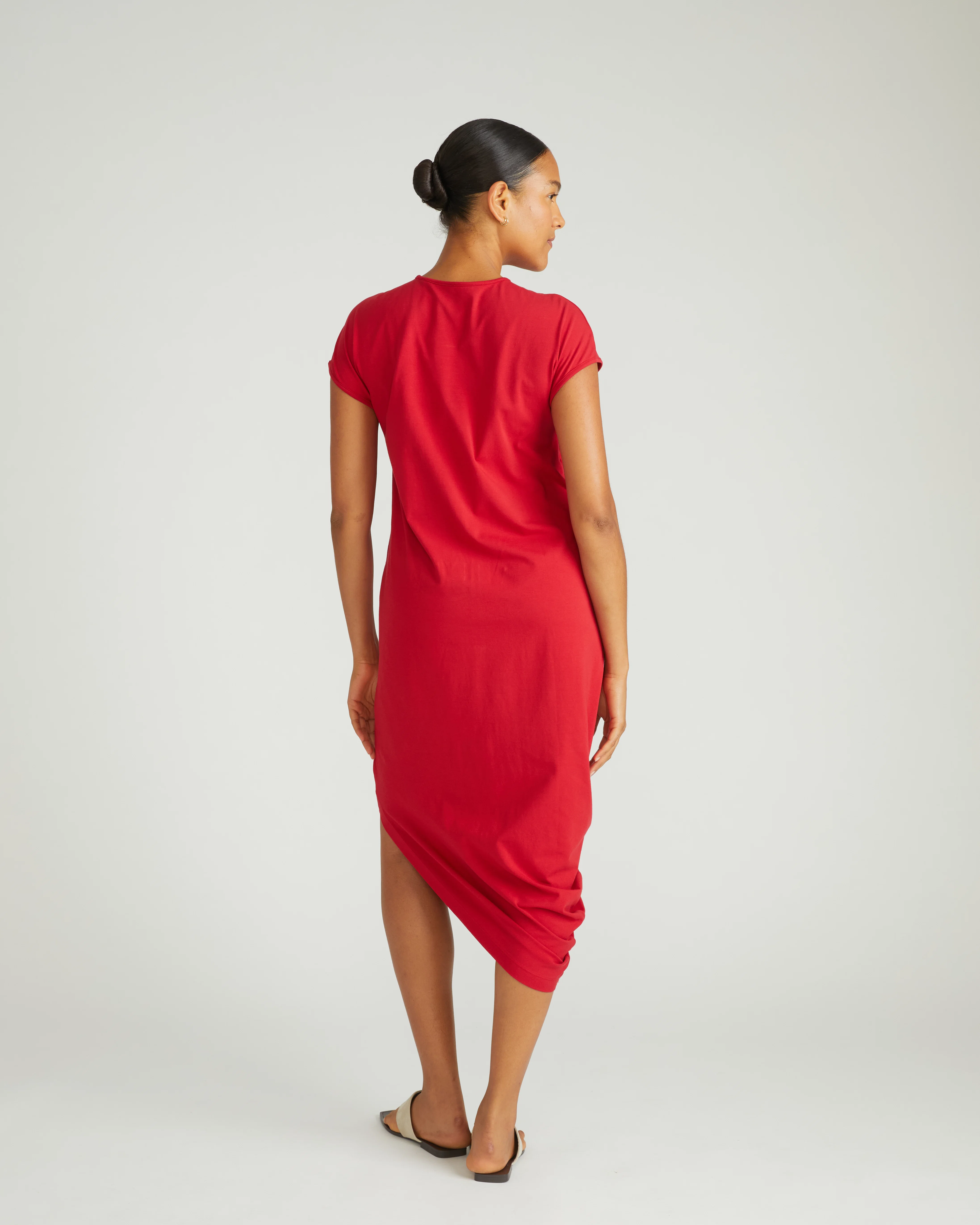 Iconic Geneva Dress - Ruby Red - Image 4