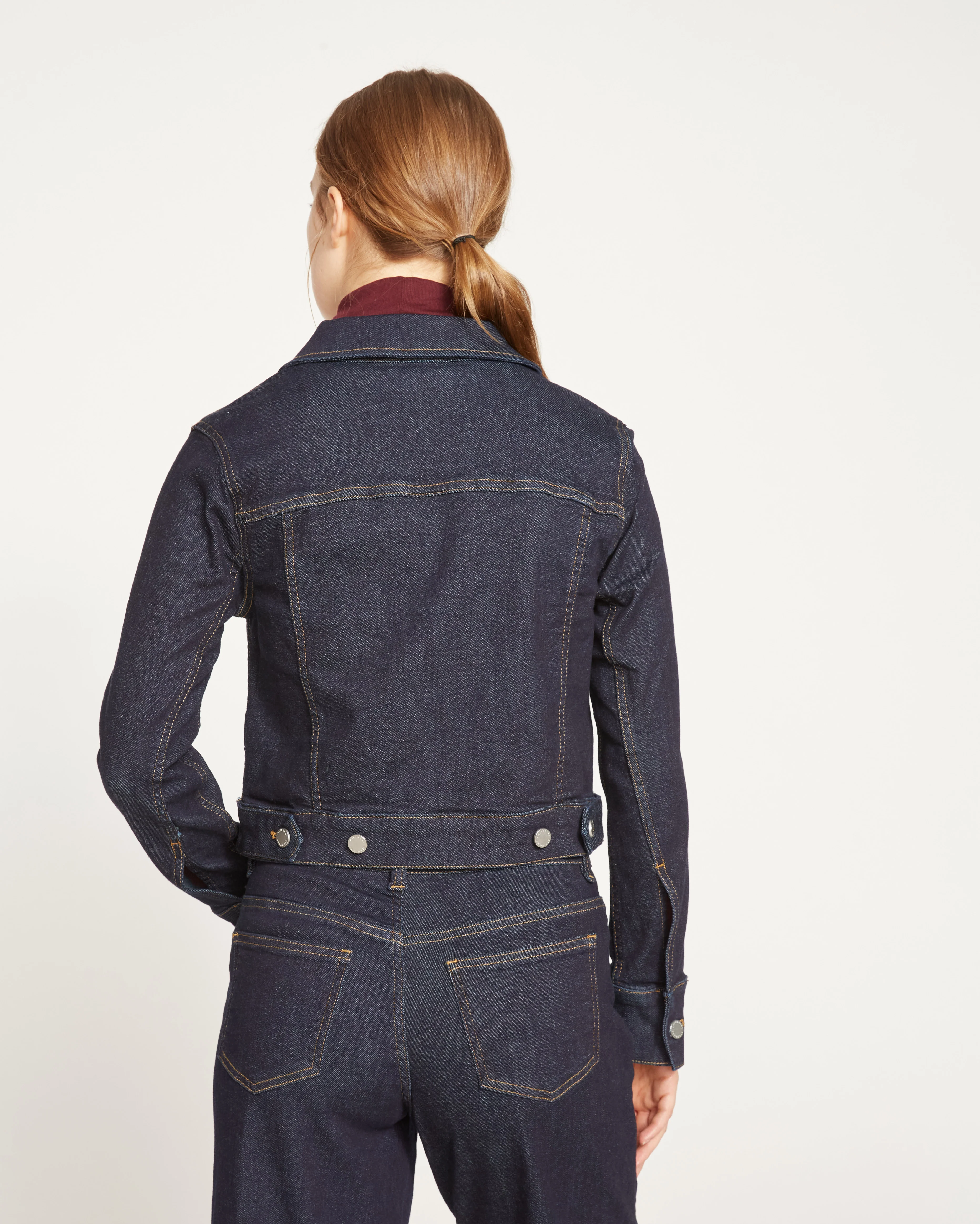 Kelsey Denim Jacket - Vintage Indigo Selvedge - Image 12