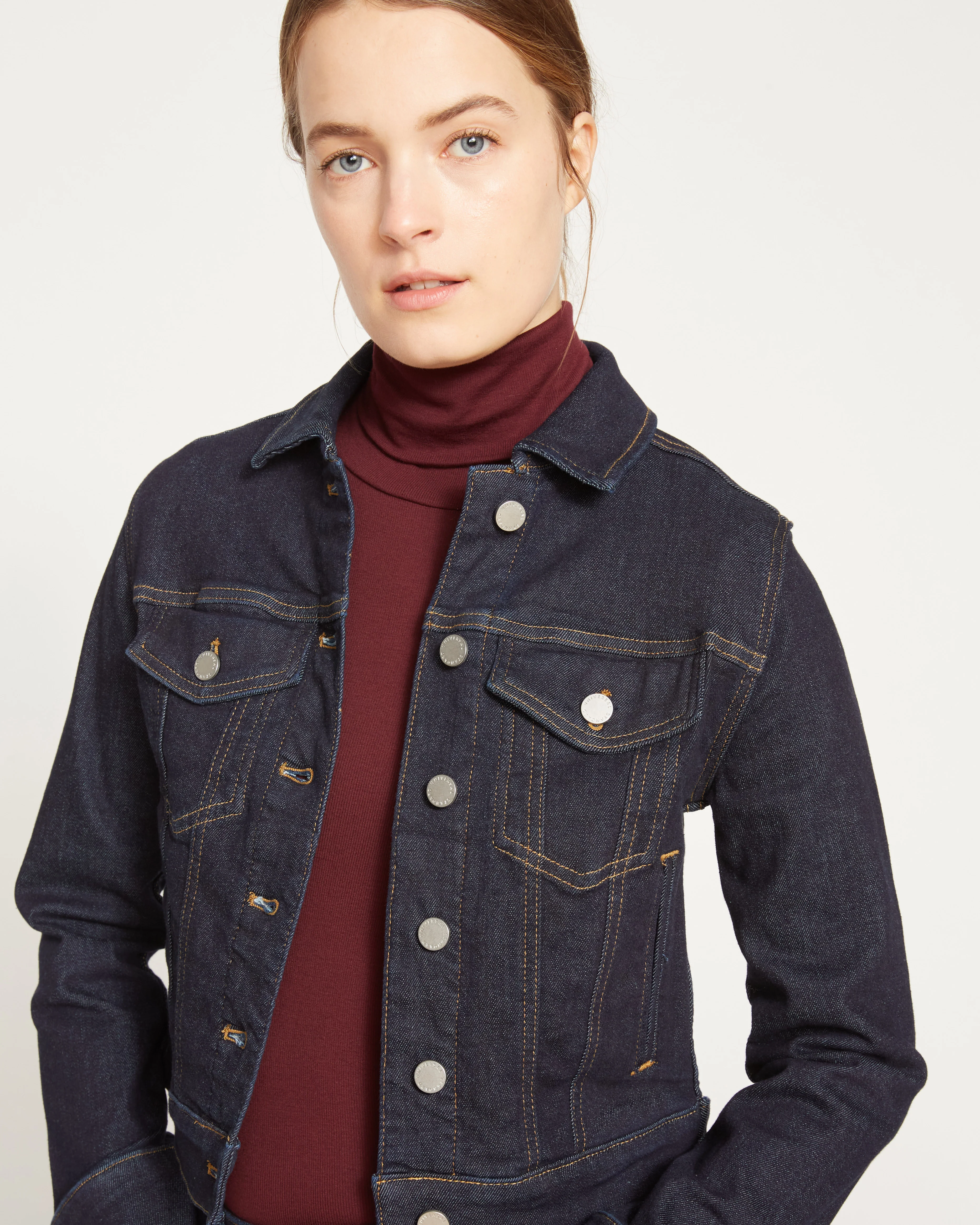 Kelsey Denim Jacket - Vintage Indigo Selvedge - Image 6