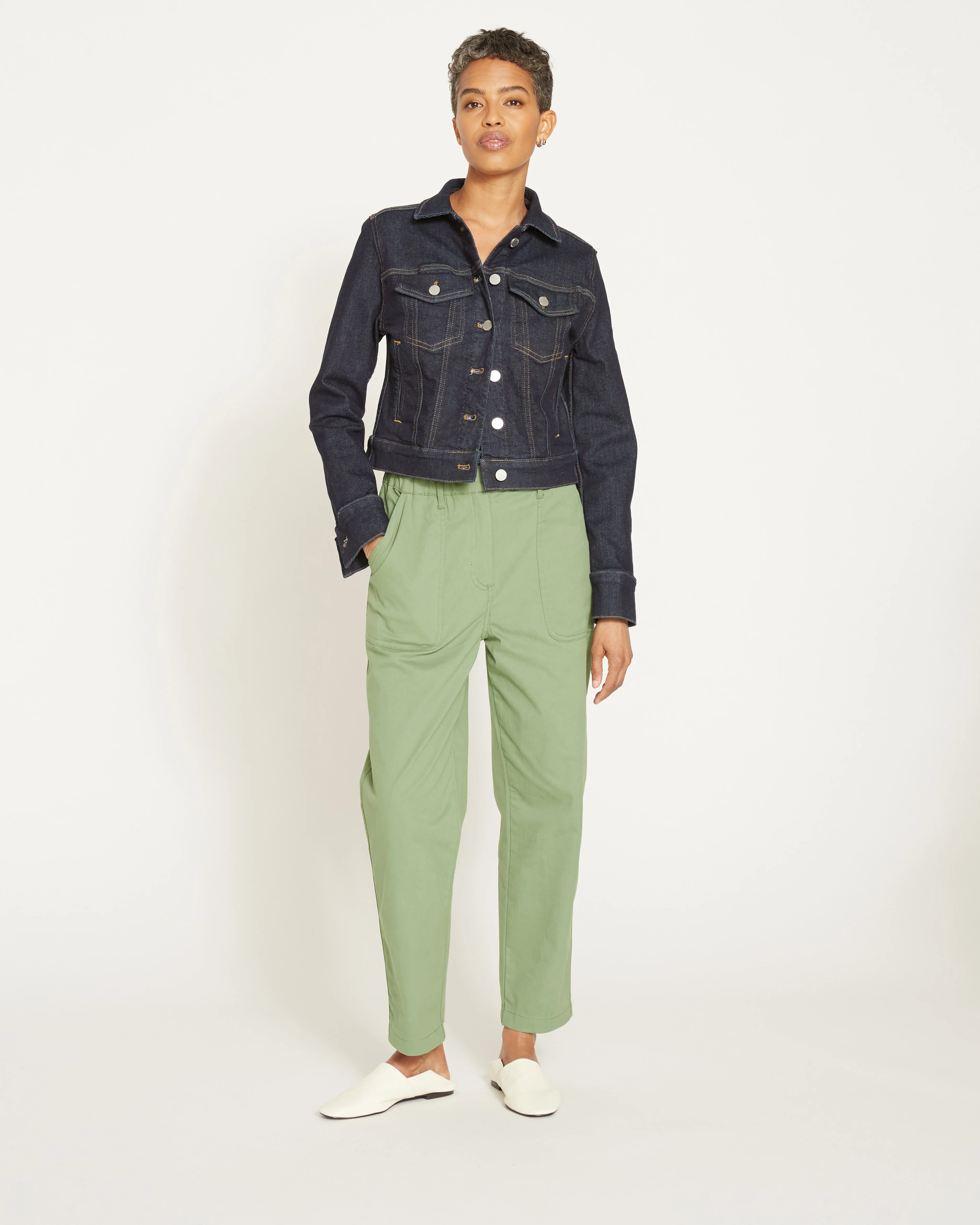 Kelsey Denim Jacket - Vintage Indigo Selvedge - Image 7