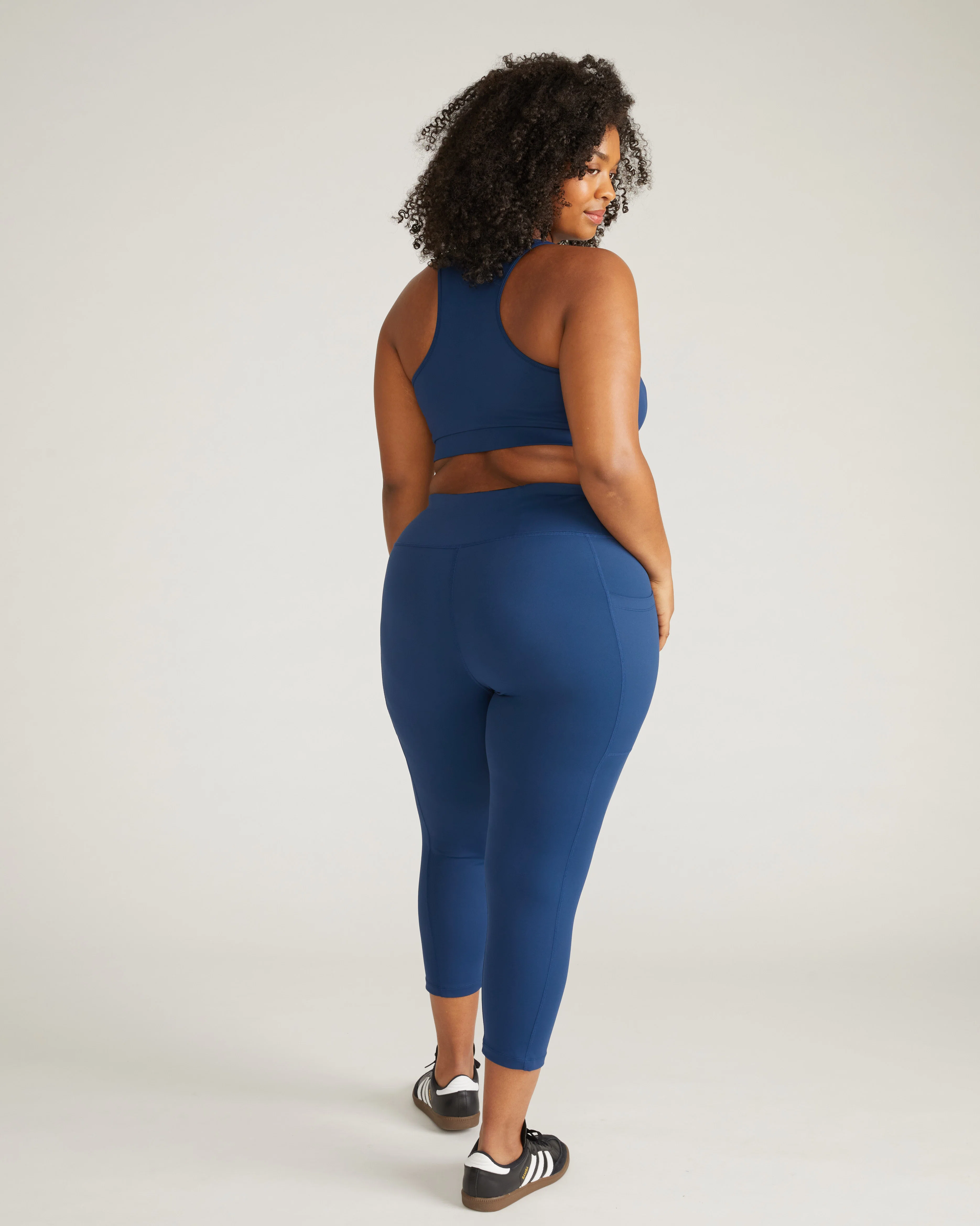 Next-to-Naked Racerback Sports Bra - Pageant Blue - Image 6