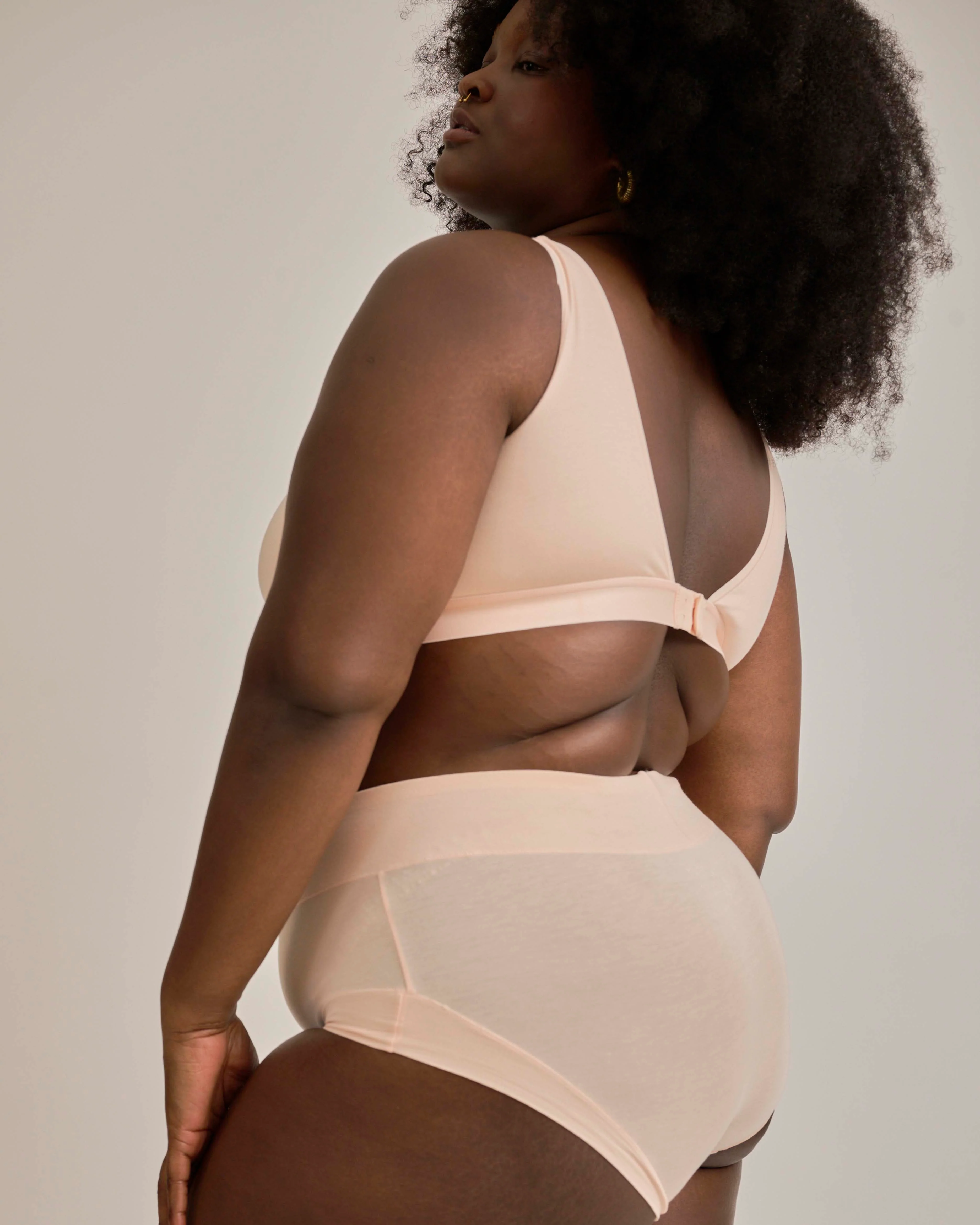 UltimateS Super Full Coverage High Rise Brief - Peach - Image 4
